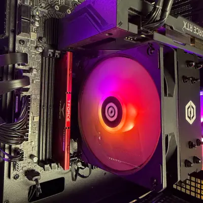 OEM CyberPowerPC CPU Cooling Fan & RGB Adapter Replacement Gaming Desktop - Thumbnail 1
