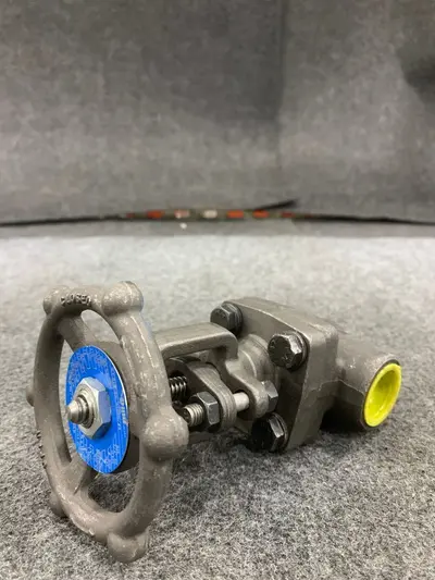OMB Italy 3/4" Gate Valve Class 800 Forged Steel A105N Industrial Valve - Thumbnail 3