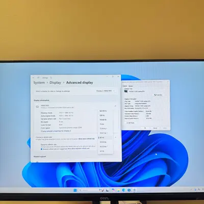 onn. 24" LED Monitor 100027813 HDMI Full HD VESA Mount 75x75 - Thumbnail 8