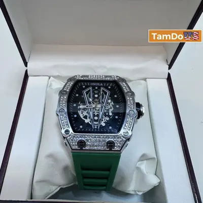 ONOLA Watch Quartz Venom V-Series Diamond Bezel - Thumbnail 10