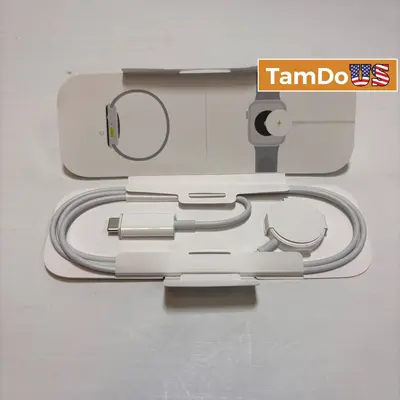 Original Apple Watch USB-C Magnetic Fast Charging Cable 1M - New Open Box - Real photo at TamDo.us
