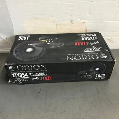 Orion XTX854 8" Midrange Speakers 1600W Cast Basket 4 Ohm FOR Car Audio System - Thumbnail 8