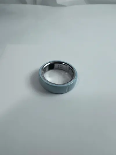Oura Ring 4 Ceramic Smart Ring Health Fitness Tracker Tide Size 13 - Thumbnail 3