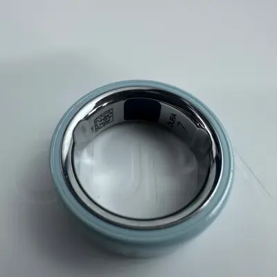 Oura Ring 4 Ceramic Tide Size 7 Smart Ring Health Sleep Tracker - Thumbnail 3