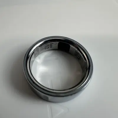 Oura Ring 4 Smart Ring Silver Size 12 Health Sleep Activity Tracker Gen 4 - Thumbnail 4