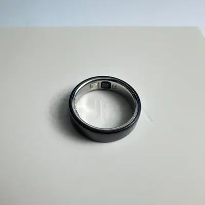 Oura Ring 5 Smart Ring (Size 10, Black) Health & Sleep Tracker Set - Thumbnail 2