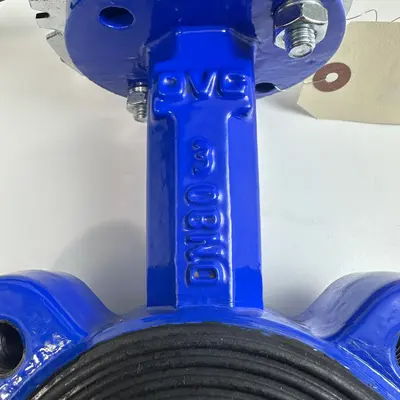 OVC Ohio Valve 3" Wafer Butterfly Valve 300 PSI Ductile Iron Lever Handle NEW - Thumbnail 6