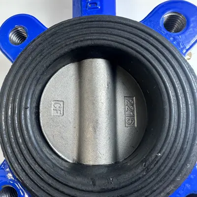 OVC Ohio Valve 3" Wafer Butterfly Valve 300 PSI Ductile Iron Lever Handle NEW - Thumbnail 5