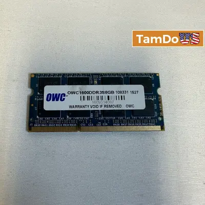 OWC 8GB DDR3 1600MHz SO-DIMM Laptop RAM PC3-12800 - Thumbnail 1