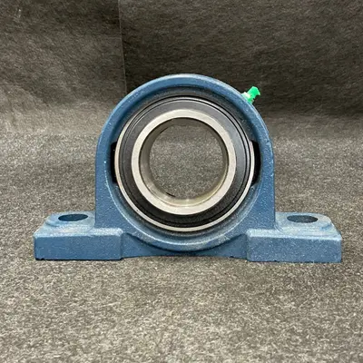 P215 Pillow Block Bearing, 75mm Bore, Heavy Duty 2-Bolt Mounted Housing - Thumbnail 5
