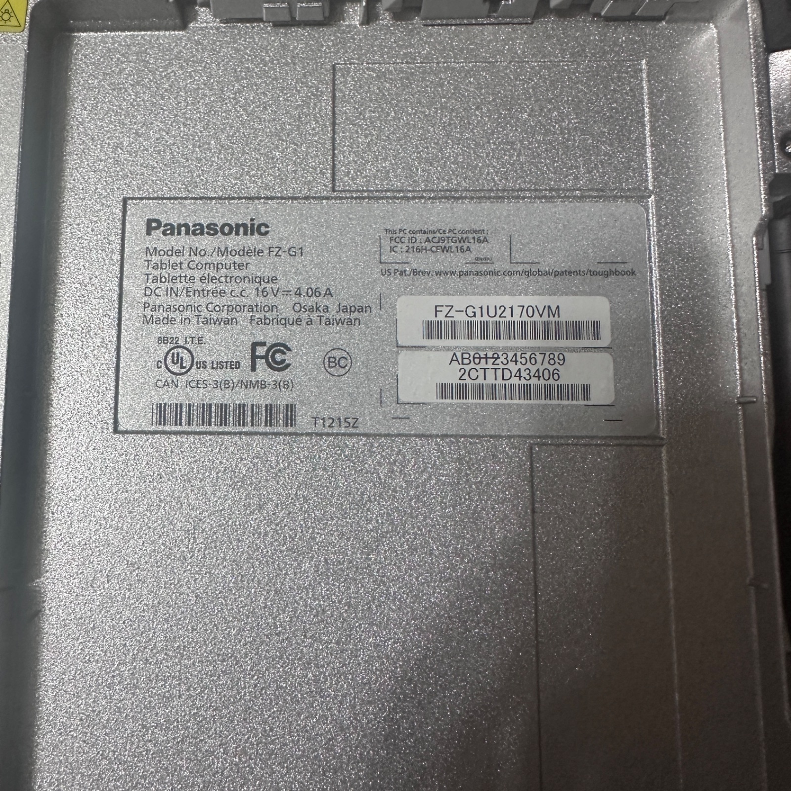 Panasonic TouchPad FZG1-5, | New Open Box | TamDo.us