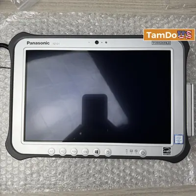 Panasonic TouchPad FZG1-5, 10.1-inch Touch, i5-7300U, 8GB, 512GB, 4G LTE - New Open Box - Real photo at TamDo.us