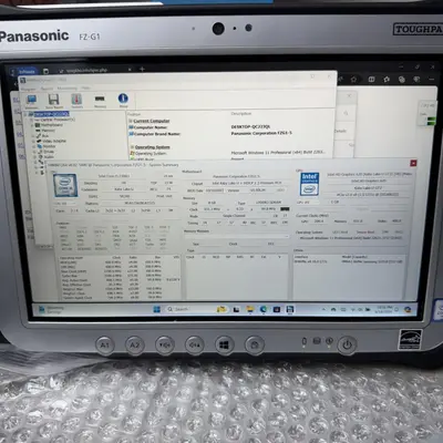Panasonic TouchPad FZG1-5, 10.1-inch Touch, i5-7300U, 8GB, 512GB, 4G LTE - Thumbnail 8