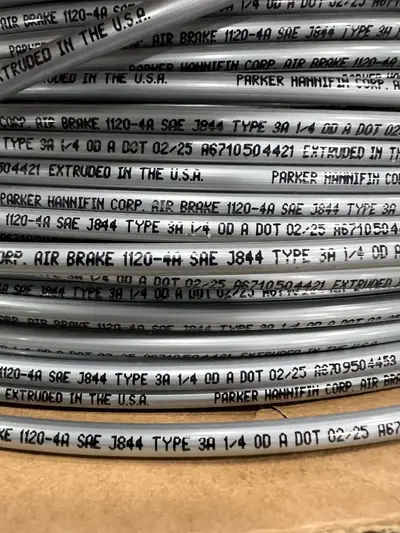PARKER 1120-4A-SIL-1000 Nylon Air Brake Tubing - 2 Spools - Thumbnail 3