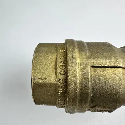 Parker Brass Ball Valve 1-1/4" 600 WOG CMP PN40 DN32 Made in Italy - Thumbnail 4