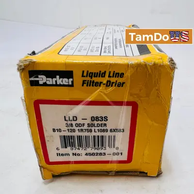 Parker LLD-083S Liquid Line Filter-Drier 3/8" ODF Solder for HVAC Systems - New - Real photo at TamDo.us