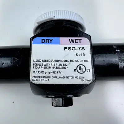 Parker PSG-7S Refrigeration Liquid Indicator 650 PSIG - Thumbnail 4