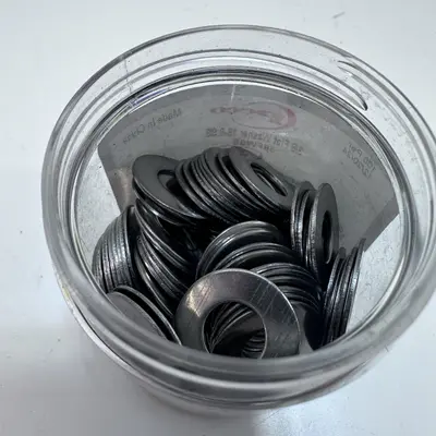 Peco 3/8" Flat Washers 100 Pack - Thumbnail 2