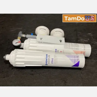 Pentair Everpure QTSX-2PG Dual Water Filter System FOR Coffee & Steam Equipment - Thumbnail 1