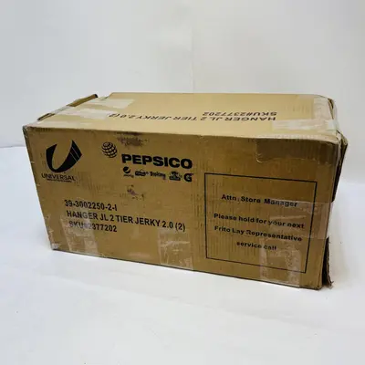 Pepsico 2Tier Food Hanger Display/Fixture, Black Metal - Doritos/Jack Links - Thumbnail 7