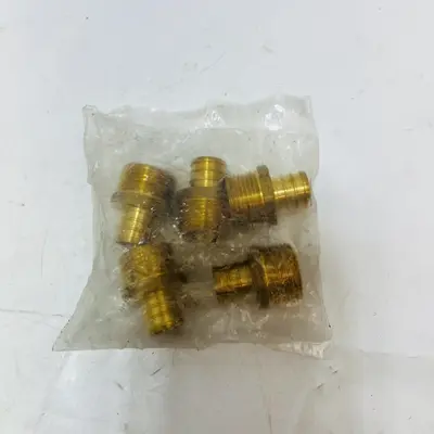 PEX 3/4" x 3/4" MPT Brass Male Adapter Lead-Free Crimp Fittings (5-Pack) - Thumbnail 3
