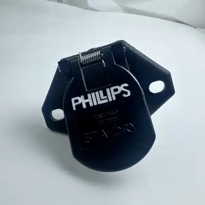 Phillips 16-726 STA-DRY 7-Way Socket SAE J560 OEM FOR Semi Truck Trailer Tractor - Thumbnail 4