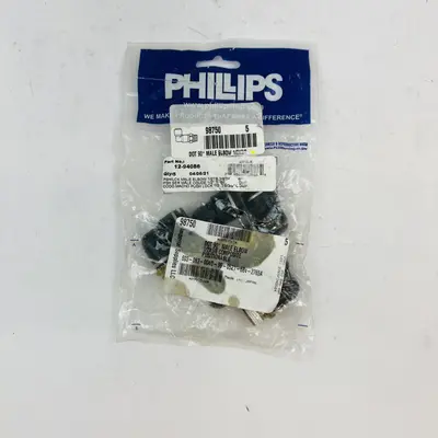 Phillips 98750 DOT 90° Male Elbow 1/2"x3/8" Composite Push-Lock (5-Pack) - Thumbnail 2