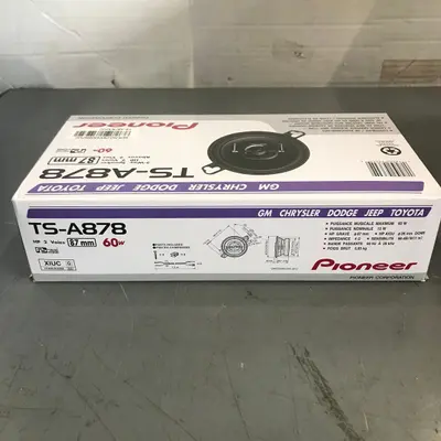 Pioneer TS-A878 2-Way 3.5" Car Speakers 60W Max - Thumbnail 3