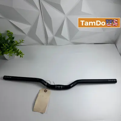PLATT Aluminum Alloy Riser Handlebar 25.4mm Clamp 620mm 30mm Rise MTB Bike Bar - New Open Box - Real photo at TamDo.us
