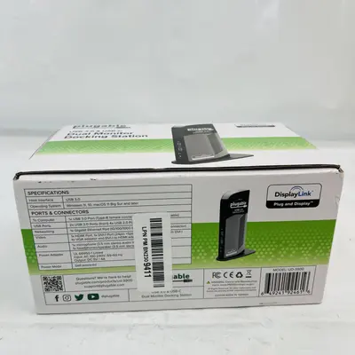 Plugable UD-3900 USB 3.0 & USB-C Dual Monitor Docking Station - Thumbnail 9