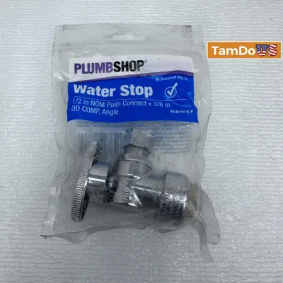 PLUMBSHOP Water Stop 1/2 in. Nom Comp x 3/8 in. OD Comp PLB101X P - Thumbnail 4