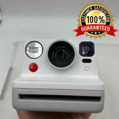 Polaroid Now i-Type Instant Camera - White - Excellent - Real photo at TamDo.us