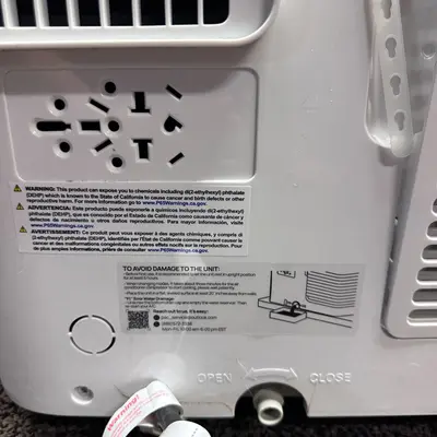 Portable Air Conditioner 10000 BTU 450 Sq Ft 115V HDPAC-10-A1 (14000 BTU ASHRAE) - Thumbnail 10