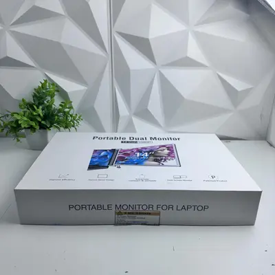 Portable Dual Monitor 14" 1080P FHD IPS, USB-C/HDMI - Thumbnail 9