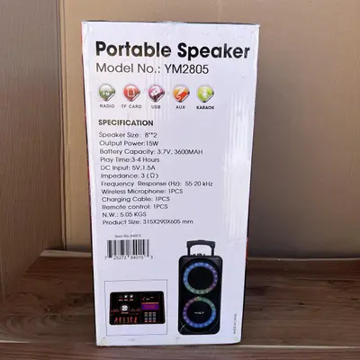 Portable Speaker YM2805 - Thumbnail 5