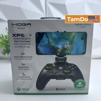 PowerA MOGA XP5-X+ Bluetooth Controller, 3000mAh Power Bank, Android, Xbox - Excellent - Real photo at TamDo.us