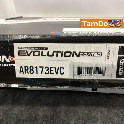 POWERSTOP AR8173EVC Evolution Coated Brake Rotor - Thumbnail 1