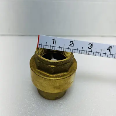 PROFLO PFSCVJ Series 1-1/2 in. Brass Threaded Spring Check Valve - Thumbnail 9