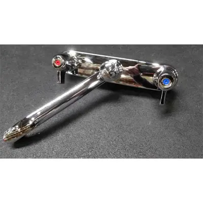 PROFLO PFXC1180LSCP Two Handle Kitchen Faucet, Polished Chrome Finish - Thumbnail 3