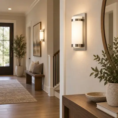 Progress Lighting Wall Sconce P7068-09 Brushed Nickel ADA Compliant - Thumbnail 2