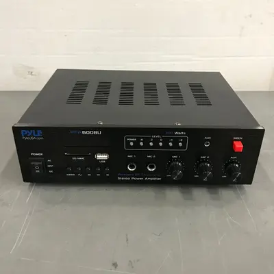 Pyle PFA600BU Compact Bluetooth Amplifier, 2-Channel, 600W - Thumbnail 4