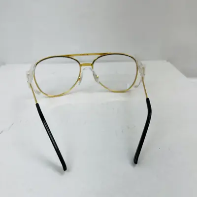 Pyramex 287 Glasses with Gold Metal Frame and Clear Lens - Thumbnail 5