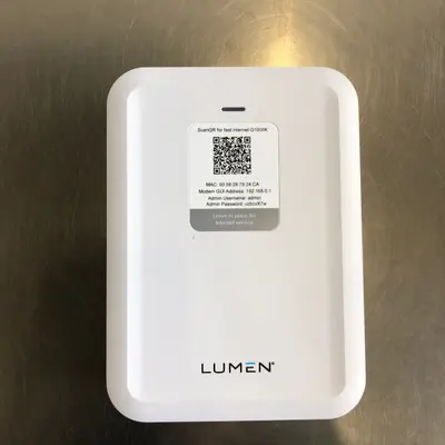 Quantum Fiber C5500XK Smart NID Gigabit Fiber ONT Modem Gateway CenturyLink - Thumbnail 3