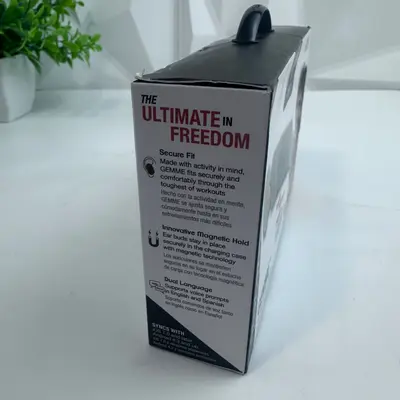 Quikcell Gemme True Wireless Earbuds with Portable Charging Dock Black Boxed TWS - Thumbnail 3