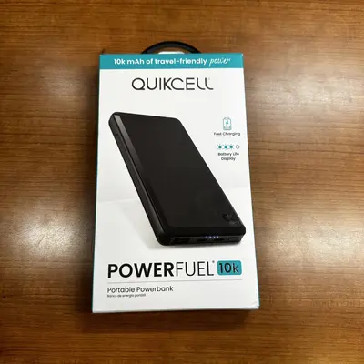 QuikCell POWERFUEL Wireless 10K mAh Powerbank - New Open Box - Real photo at TamDo.us
