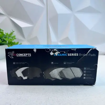 R1 Concepts Ceramic Brake Pads Front Series R1C-SLV-2-HED for Toyota Lexus Scion - Thumbnail 2