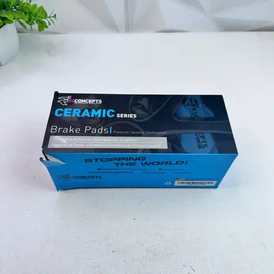 R1 Concepts Ceramic Brake Pads Front Series R1C-SLV-2-HED for Toyota Lexus Scion - Thumbnail 4