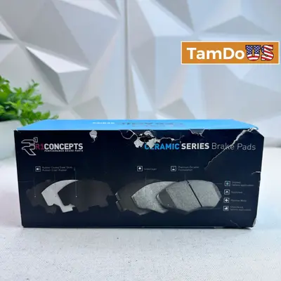R1 Concepts Ceramic Brake Pads Front Series R1C-SLV-2-HED for Toyota Lexus Scion - Thumbnail 1
