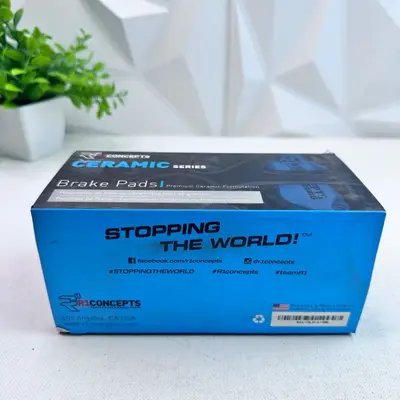 R1 Concepts Silver Brake Pads Front Series R1C-SLV-1-SML for Toyota Lexus Scion - Thumbnail 3