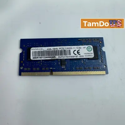 Ramaxel 4GB 1Rx8 PC3L-12800S DDR3L 1600MHz SO-DIMM Laptop RAM - Good - Real photo at TamDo.us